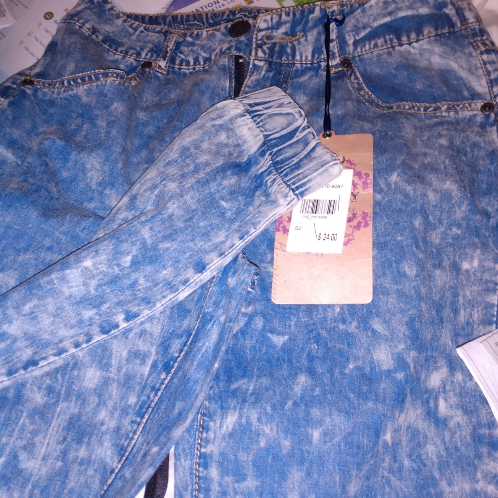 2/$12 New Lite Denim Jeans Acid Wash
